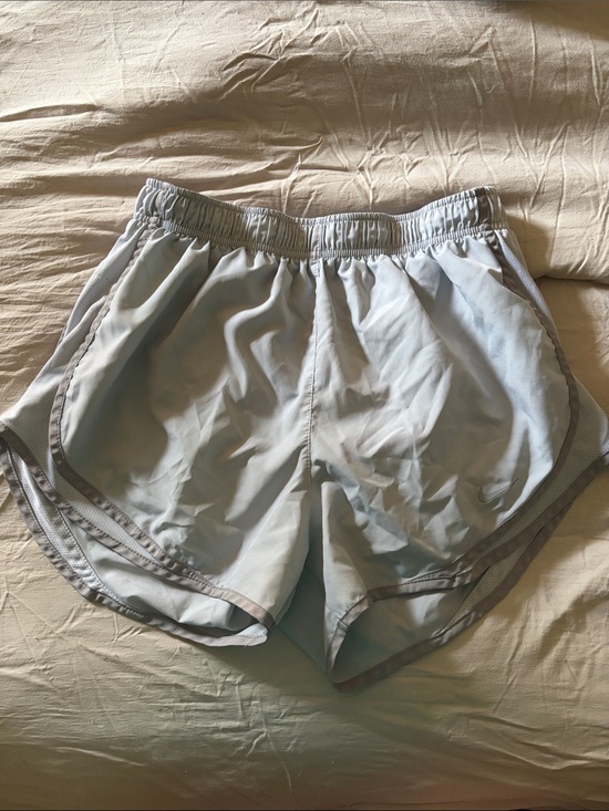 Nike Pants - Women’s White and Gray Nike Running Shorts